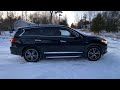 Driving In (SNOW) QX60 Snow (LAUNCH AND SLIDING)