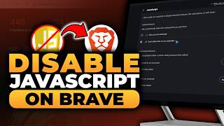 How To Disable JavaScript On Brave (𝟮𝟬𝟮𝟲) | 100% WORKS | NO Yapping, To The Point! | FAST & EASY Wealth