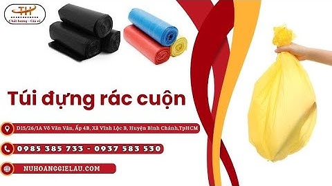 Lấy sỉ túi đựng rác cuộn rẻ tận xưởng | Bọc đựng rác