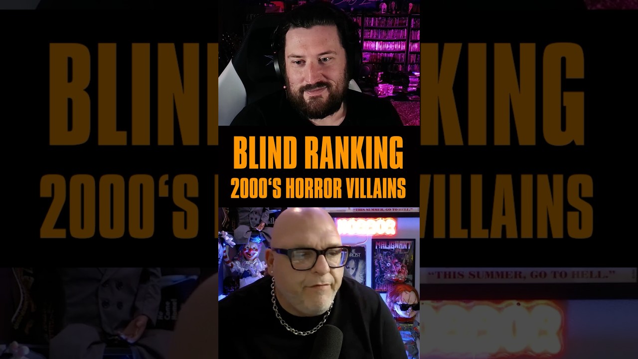 Blind Ranking of 2000s horror villains. Full segment on Lost in the Shadows! #BlindRanking #horror