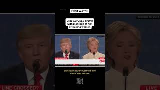 CNN EXPOSES Trump with montage of him attacking women