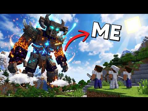 4 HOURS OF MINECRAFT MANHUNT AS MYTHICAL BEINGS