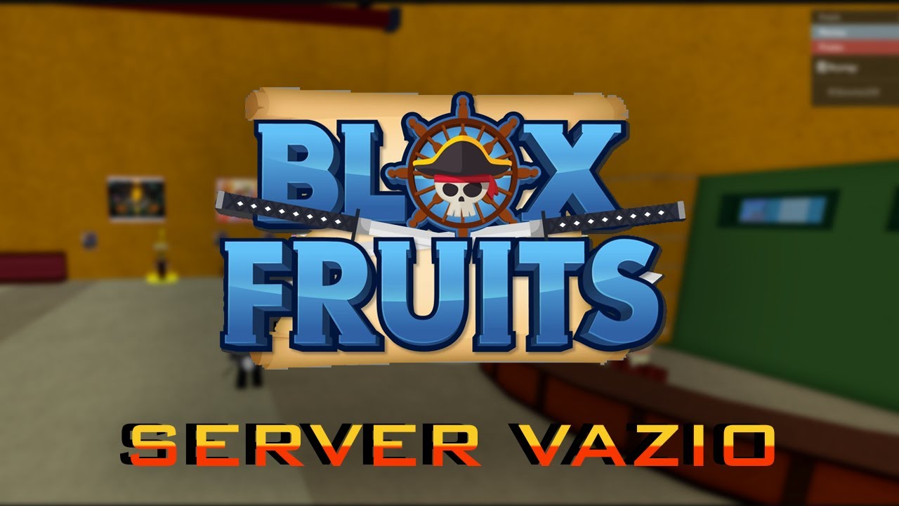 Como achar servidores privados vazios no Blox Fruits (Roblox