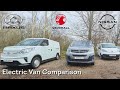 Electric Van UK Shoot Out - Nissan e-NV200, Vauxhall Vivaro-e, Maxus e Deliver 3 Which is Best?