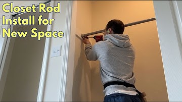 How to Install Closet Rods in an Empty Space – Easy DIY Guide