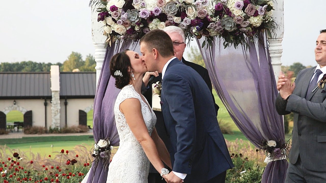 Mistwood Golf Club FULL Wedding Ceremony Video || Romeoville Illinois Wedding Videographer