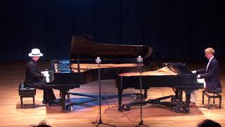 THE FAVORITE (Scott Joplin) - Bryan Wright and Frederick Hodges, piano duet