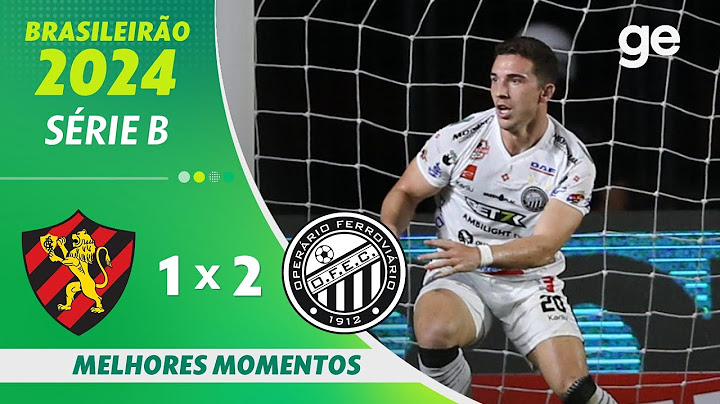 SPORT 1 X 2 OPERÁRIO-PR | MELHORES MOMENTOS | 16ª RODADA | BRASILEIRÃO SÉRIE B 2024 | ge.globo