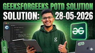 GeeksforGeeks POTD Solution | 28-05-2026 | Vertical Sum | Step-by-Step Explanation Wealth