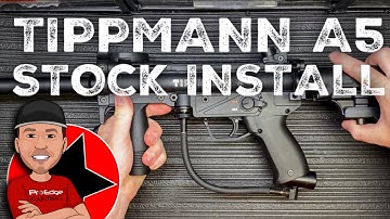 Tippmann A5 Stock - How To Install