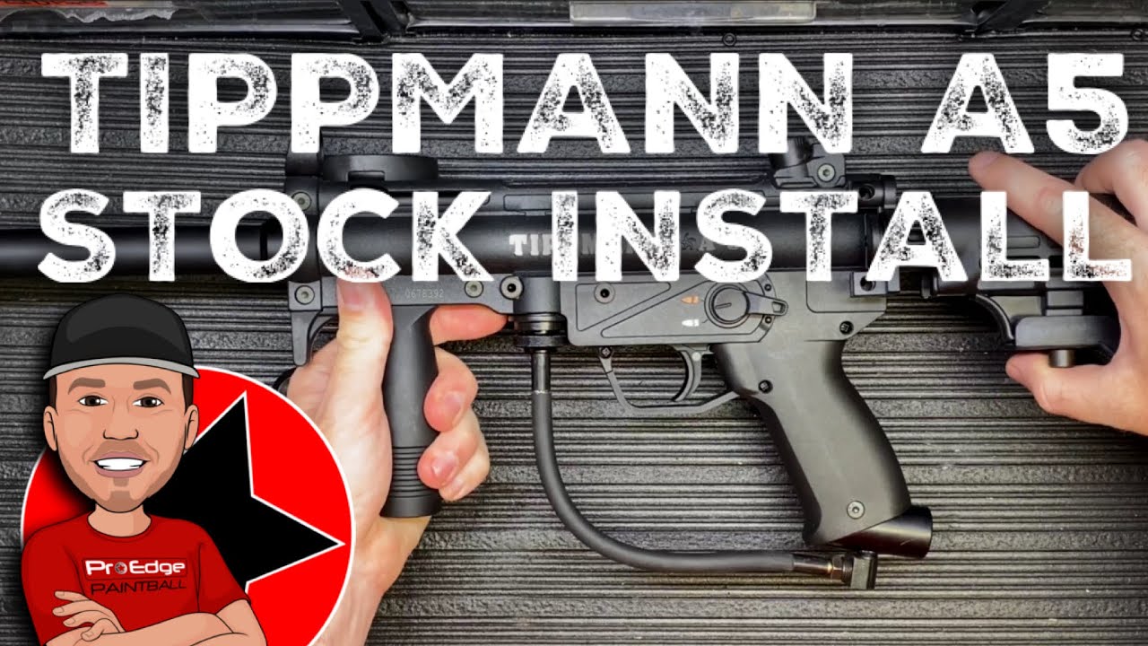Tippmann A5 Stock - How To Install
