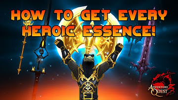 How To Get EVERY Heroic Essence! AdventureQuest 3D