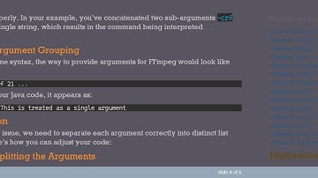 Resolving the Unrecognized option 