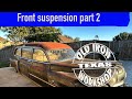 Hearse resurrection  build your own front suspension part 2 1950 cadillac