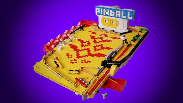LEGO Ultimate Pinball Machine with an analog point counter