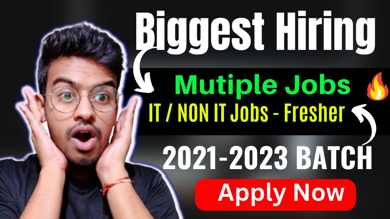 Biggest Hiring Latest Off Campus Drive 2023 Fresher 2021 2022 2023 Batch Hiring Kn