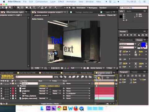 3. Camera Tracking (With Shadow Catcher)