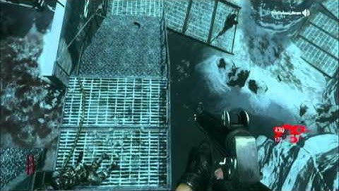 Black ops Glitch how to get on top of crates on call of the dead