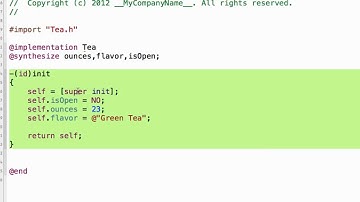 Introduction to Objects in Ojective C