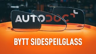 Hvordan bytte Sidespeilglass - online gratis video