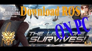 download ros pc version Without QR Code Scan!