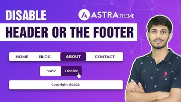 How To Disable Header Or Footer Of The Landing Page Or Post In WordPress