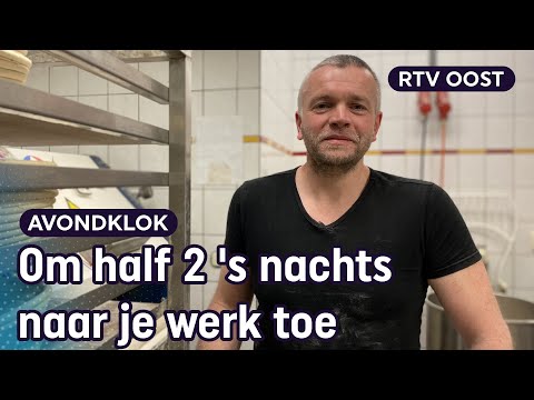 Avondklok: Midden in de nacht bakt Jan 600 broden | RTV Oost