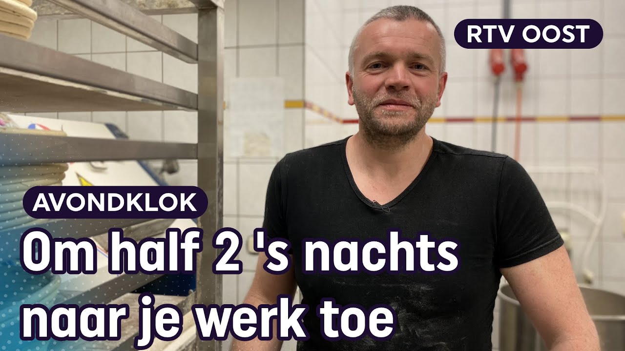 Avondklok: Midden in de nacht bakt Jan 600 broden | RTV Oost