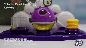 Colorful Pearl Rain - Bubble Science Experiment Deluxe Lab