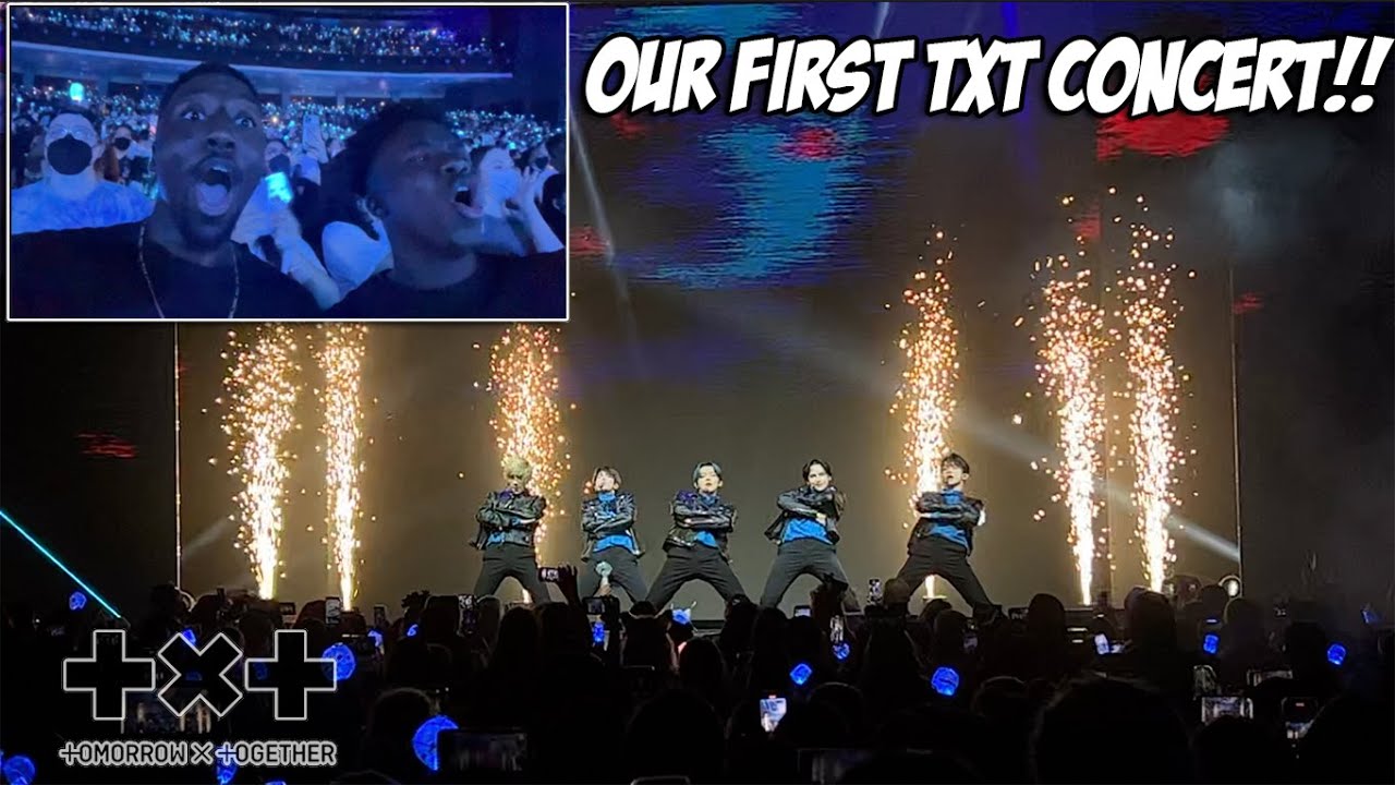 OUR FIRST TXT Concert EXPERIENCE! YouTube