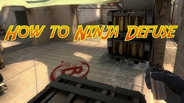 CS:GO How to Ninja Defuse