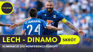 ELIMINACJE LKE: LECH POZNAŃ - DINAMO BATUMI, CO ZA GRA MISTRZA POLSKI! RYWAL ROZBITY | SKRÓT MECZU