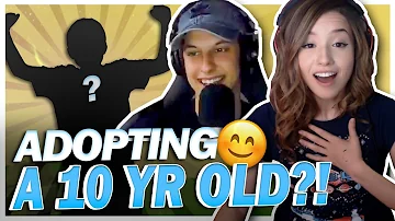 POKI ADOPTS A 10 YEAR OLD THROUGH FORTNITE?! FT. CIZZORZ