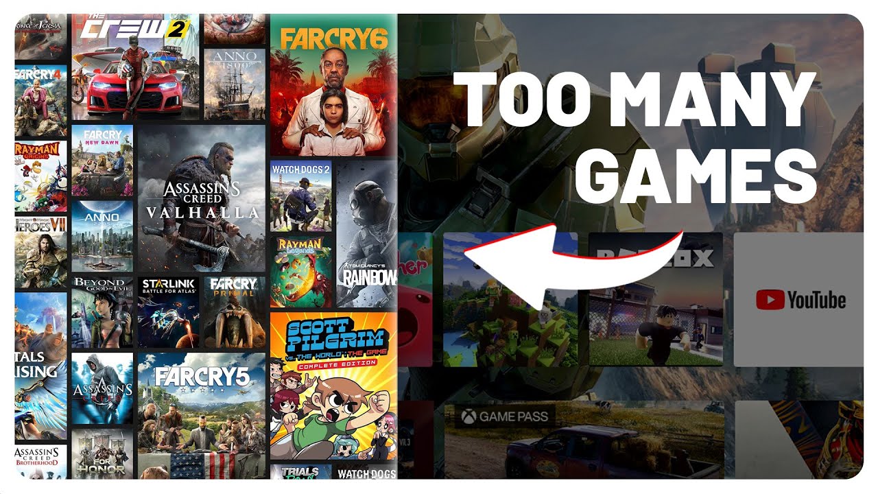 Use This When You Have Too Many Games YouTube