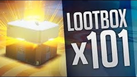 Epic 101 lootbox opening | overwatch