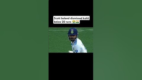 Virat Kohli wicket today, india vs australia 5th test day 1 #IndvsAus #AusvsInd #ViratKohli
