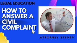 How to Answer a Civil Complaint