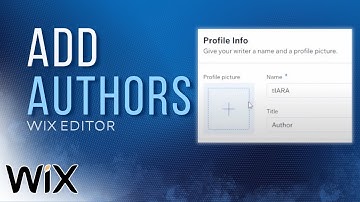How to Add Authors on Wix | Wix Tutorial (2025)