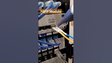 cross connecting fiber GBIC or SFP modules