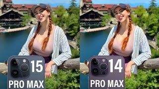 iPhone 14 Pro Max VS iPhone 15 Pro Max Camera Test Comparison Unbelievable Result ???