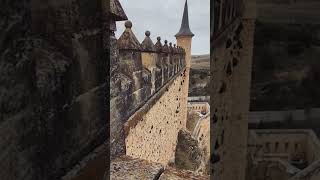 Segovia Castle - but make it spooky