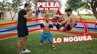 LA GRAN BATALLA ENTRE NATHAN Y ENANO MALDITO *increible p3lea de boxeo*