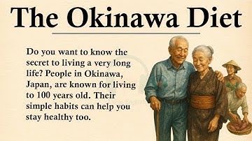 The Okinawa Diet: Secrets to Living to 100? ||🔴Learn English Through Story Level 3 || Graded Reader🎧