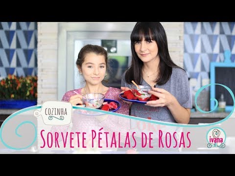 Vídeo: Como Fazer Sorvete De Pétalas De Rosa