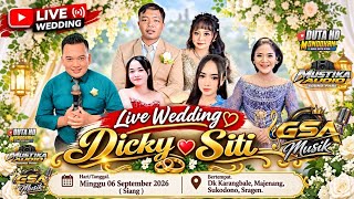 🔴Live Cs. GSA MUSIC//SM AUDIO//DUTA HD MONDOKAN Karangbale Sukodono Sragen 06 September 2026