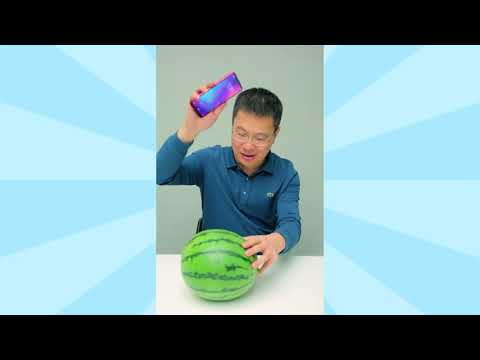 Xiaomi Redmi Note 7 breaks a watermelon! Hard test for durability 24.01.19
