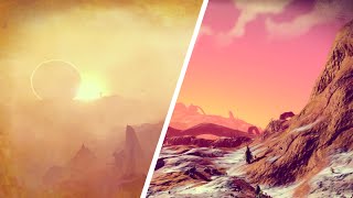 No Mans Sky - EPIC Skyrim and Fallout Style Planets! (HD 1080p 60fps Gameplay)