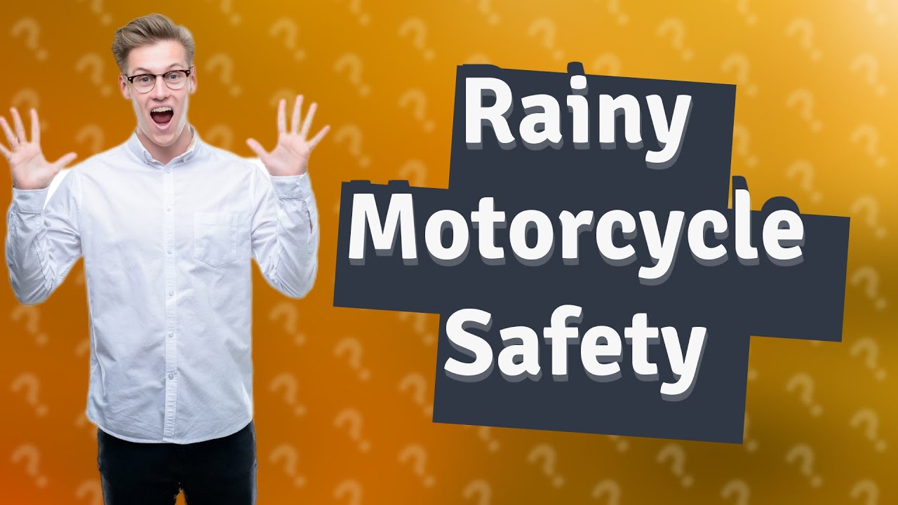 How Can I Safely Ride My Motorcycle in the Rain? YouTube