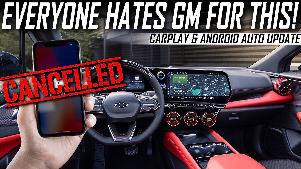 Everyone HATES GM For This  Apple CarPlay Update! 