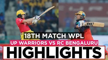 UPW vs RCB WPL 2025 Highlights | RCBW vs UPW Highlights 2025 | UPW vs RCBW | UPW vs RCB | HIGHLIGHTS